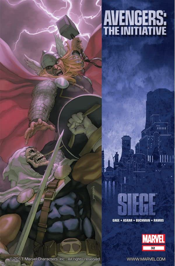 Avengers: The Initiative #32 cover