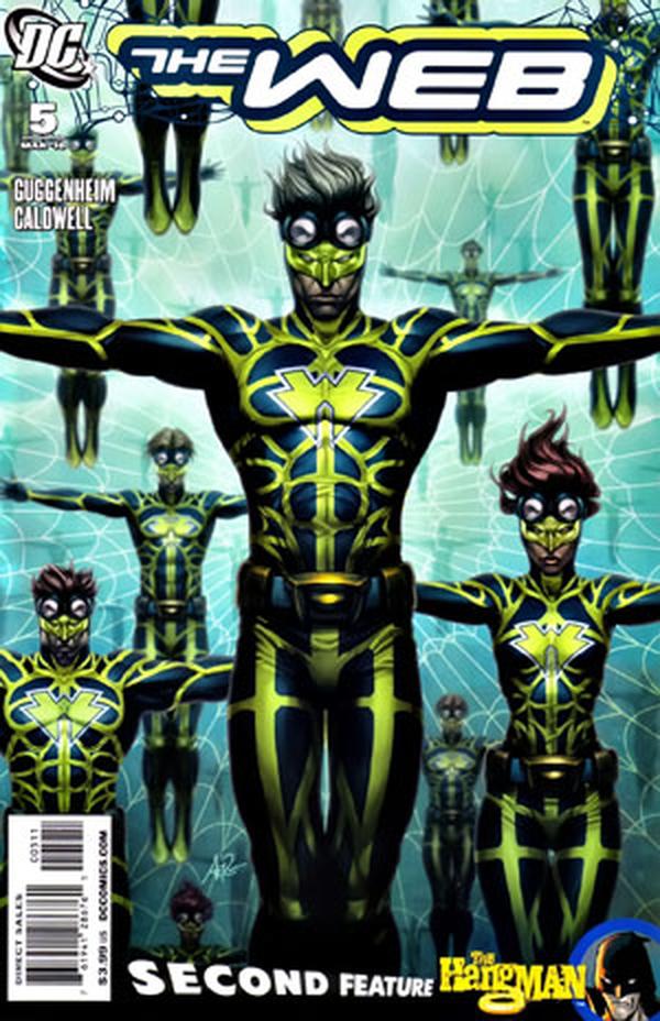 The Web #5 cover