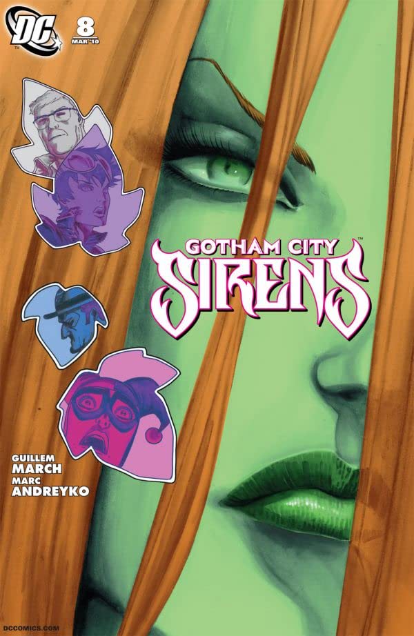 Gotham City Sirens #8 cover