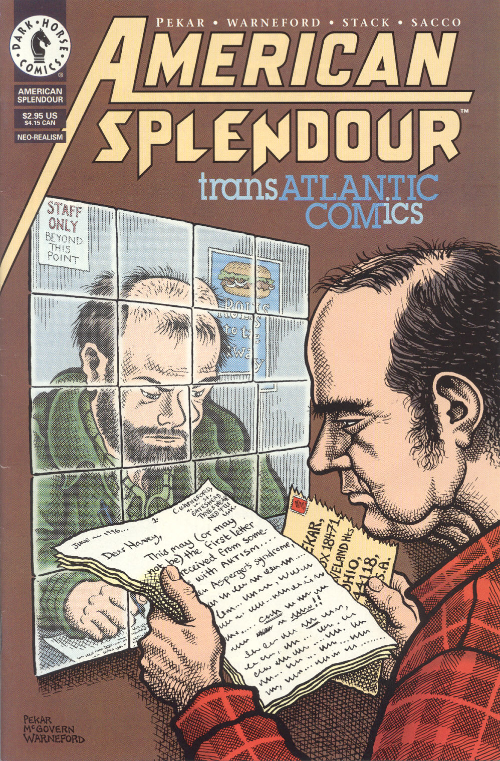 American Splendor: Transatlantic Comics #[nn] cover