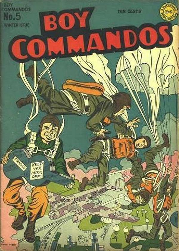 Boy Commandos #5 cover