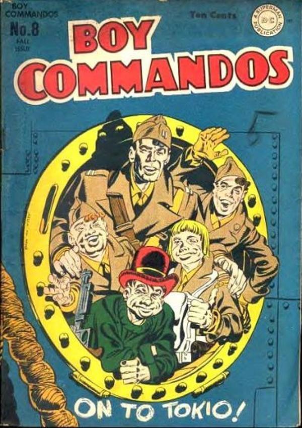 Boy Commandos #8 cover