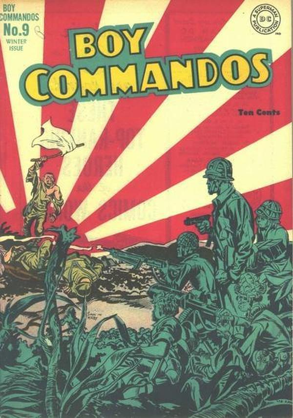 Boy Commandos #9 cover