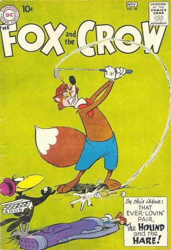 The Fox and the Crow #58 cover