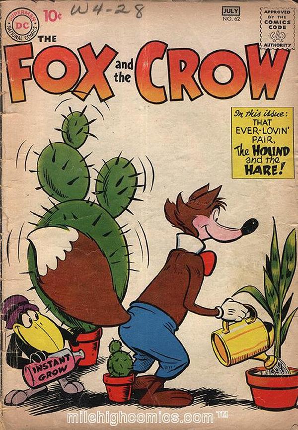 The Fox and the Crow #62 cover