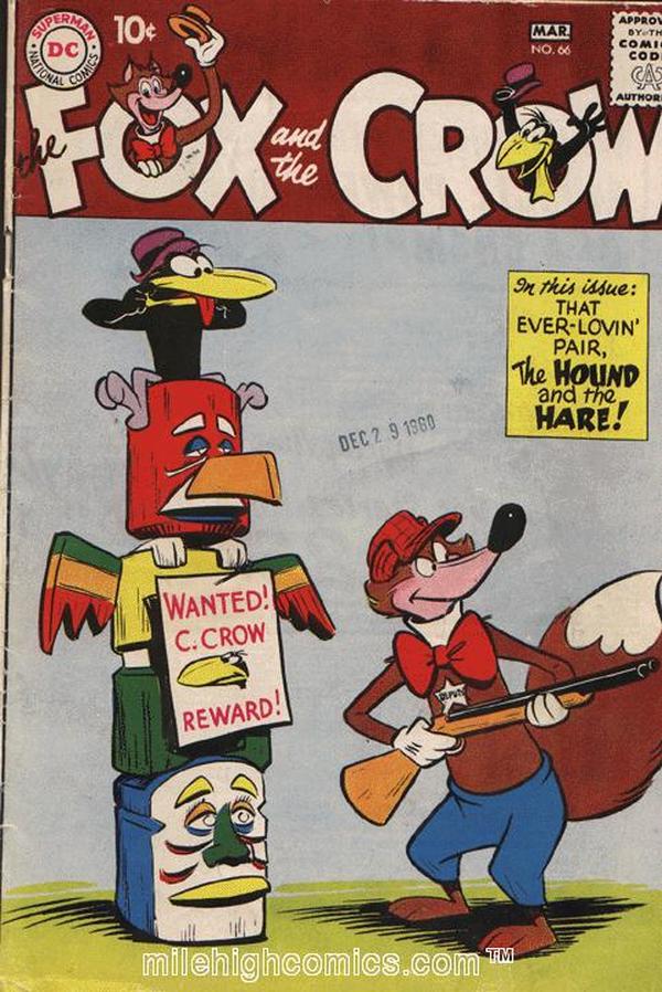 The Fox and the Crow #66 cover