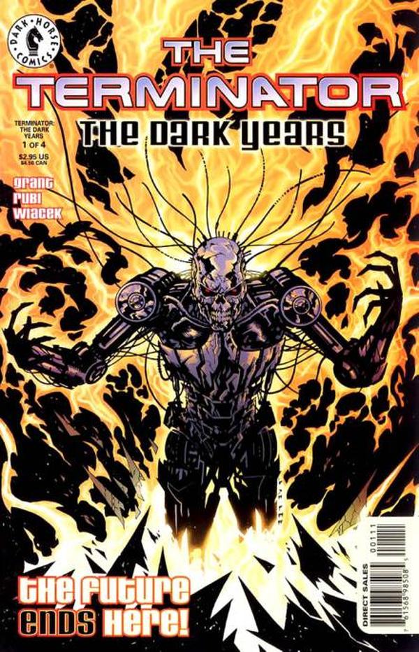 The Terminator: The Dark Years #1 cover