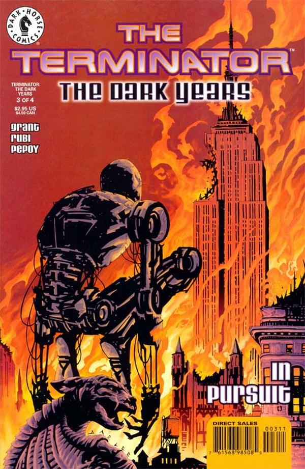 The Terminator: The Dark Years #3 cover