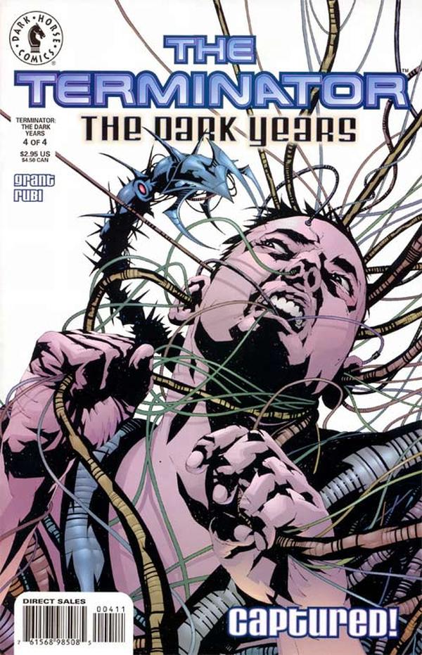 The Terminator: The Dark Years #4 cover