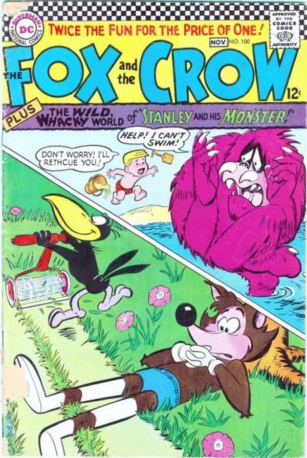 The Fox and the Crow #100 cover