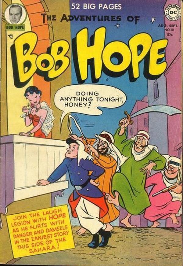 The Adventures of Bob Hope #10 cover