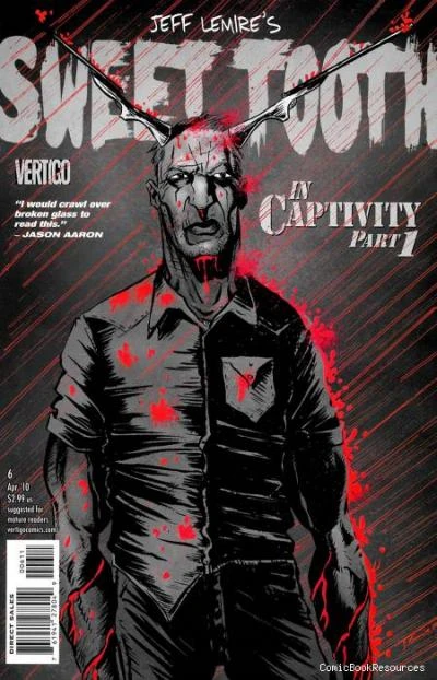 Sweet Tooth #6 cover
