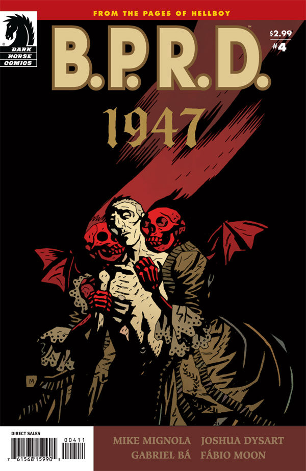 B.P.R.D.: 1947 #4 cover