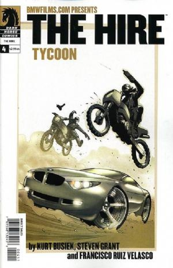 BMWFilms.com's The Hire #4 cover