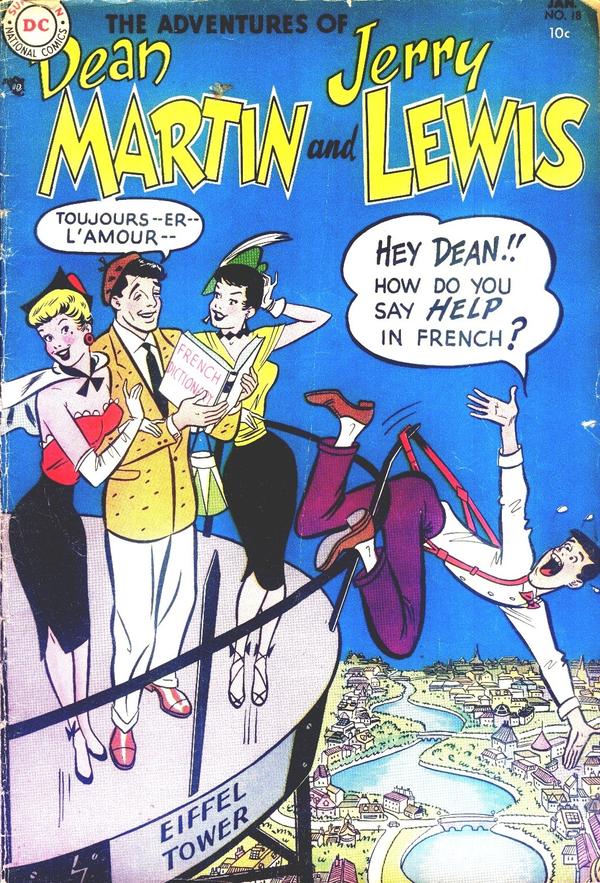 The Adventures of Dean Martin & Jerry Lewis #18 cover