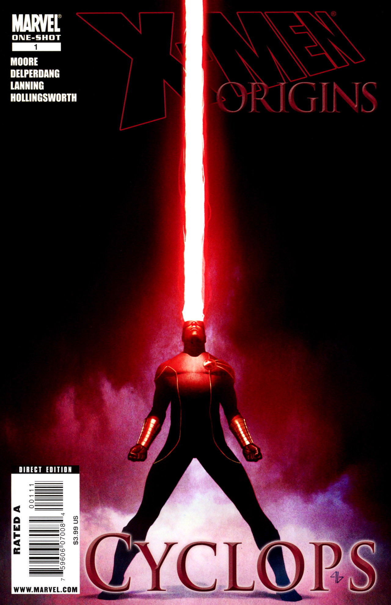 X-Men Origins: Cyclops #1 cover