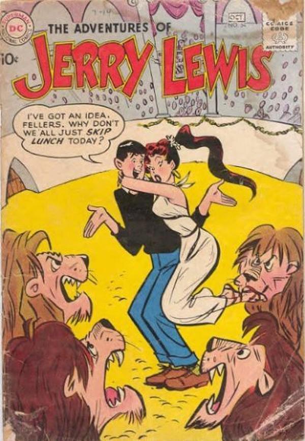 The Adventures of Jerry Lewis #54 cover