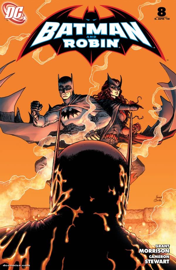 Batman and Robin #8 cover
