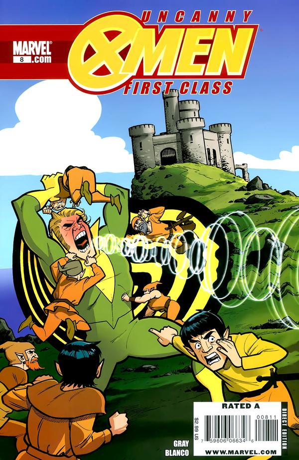 Uncanny X-Men: First Class #8 cover