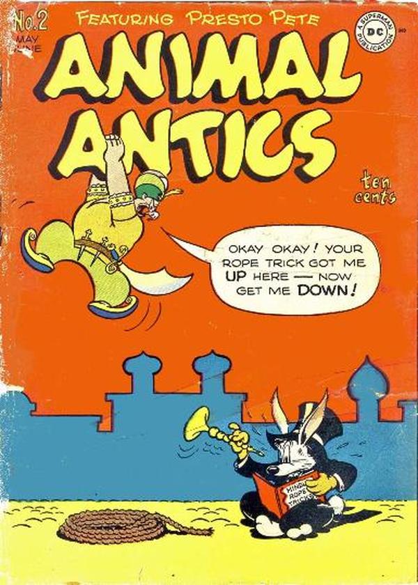 Animal Antics #2 cover