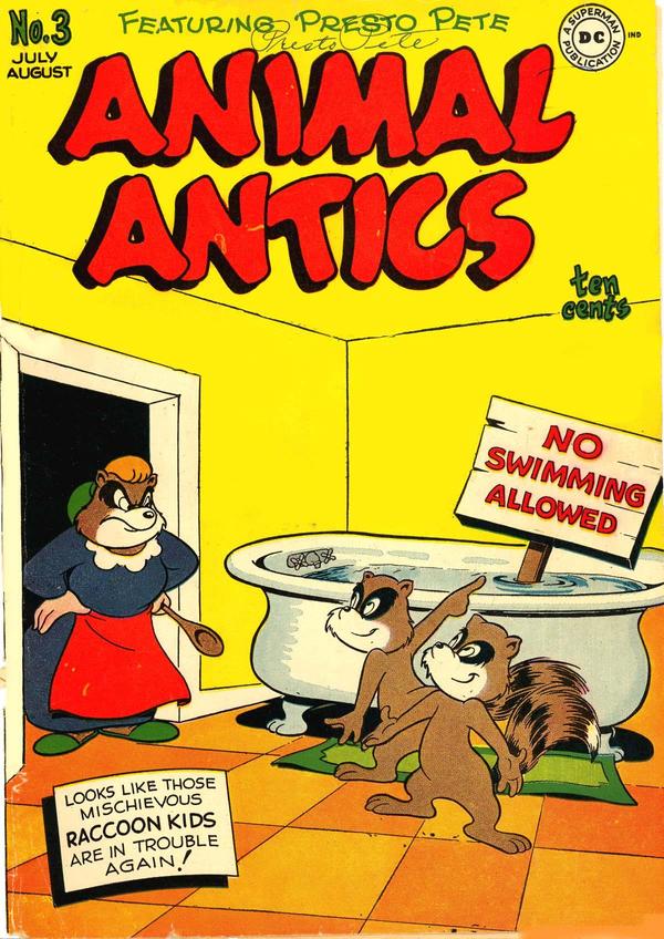 Animal Antics #3 cover