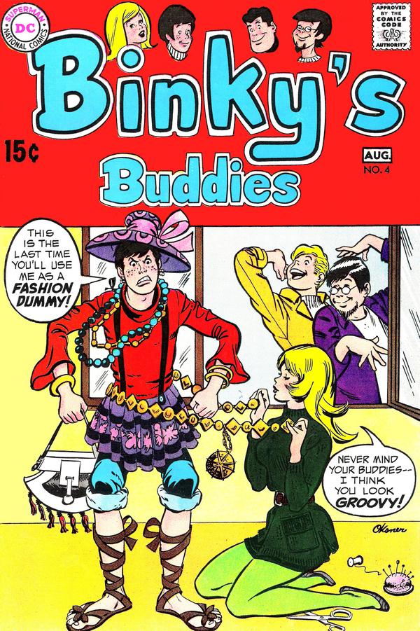 Binky's Buddies #4 cover