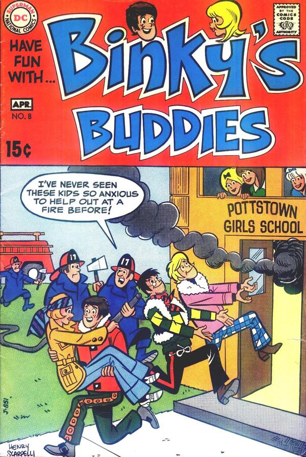 Binky's Buddies #8 cover