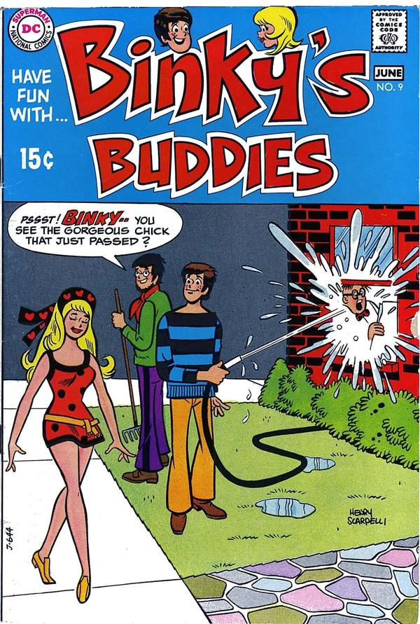 Binky's Buddies #9 cover