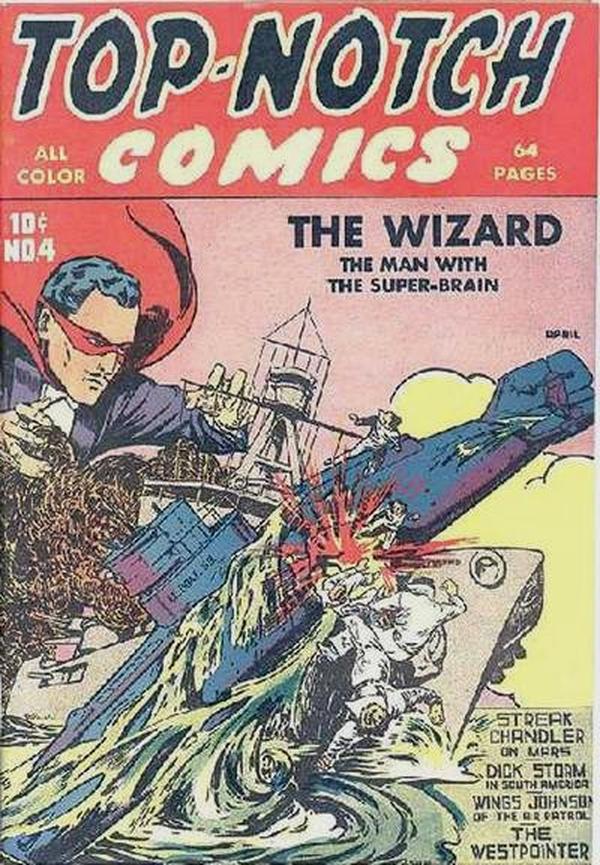 Top Notch Comics #4 cover