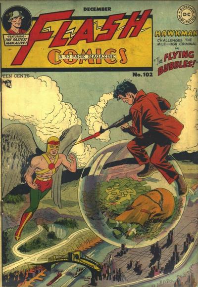 Flash Comics #102 cover