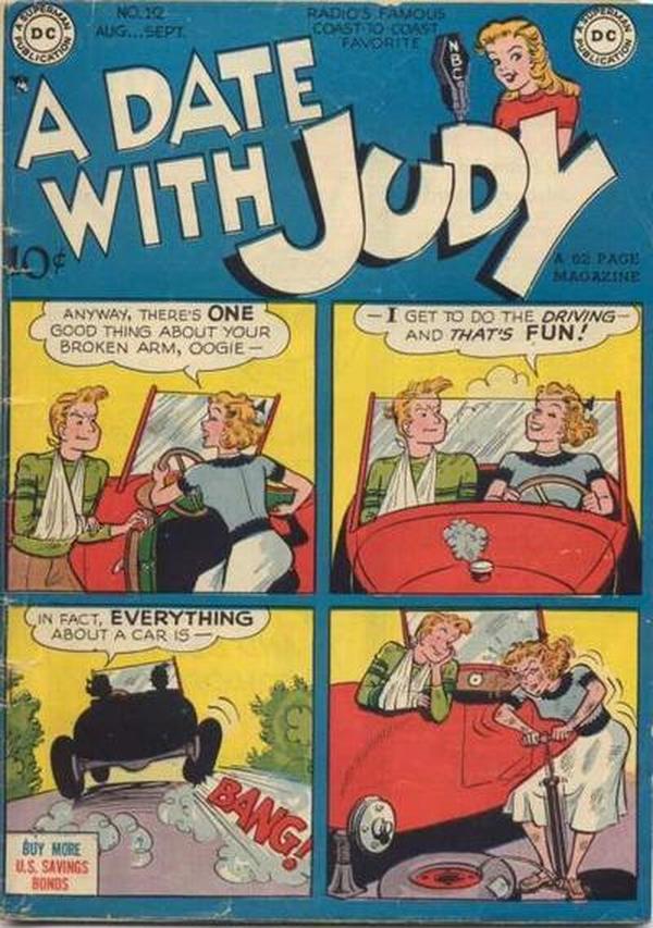 A Date with Judy #12 cover