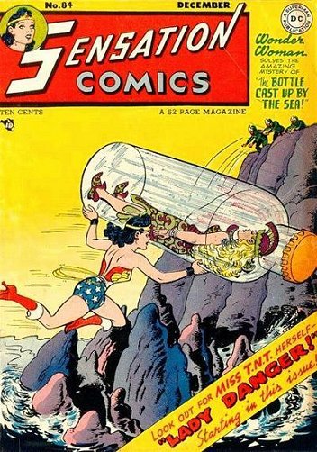 Sensation Comics #84 cover