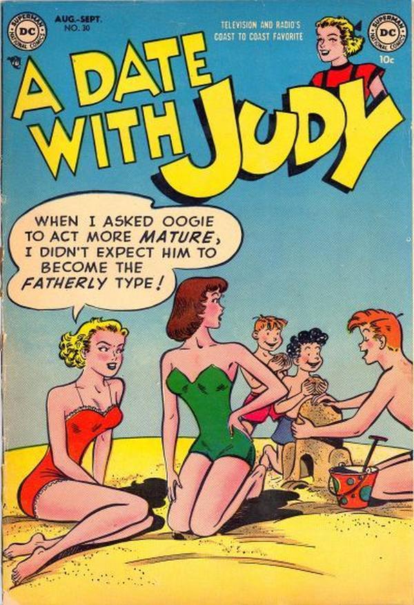 A Date with Judy #30 cover