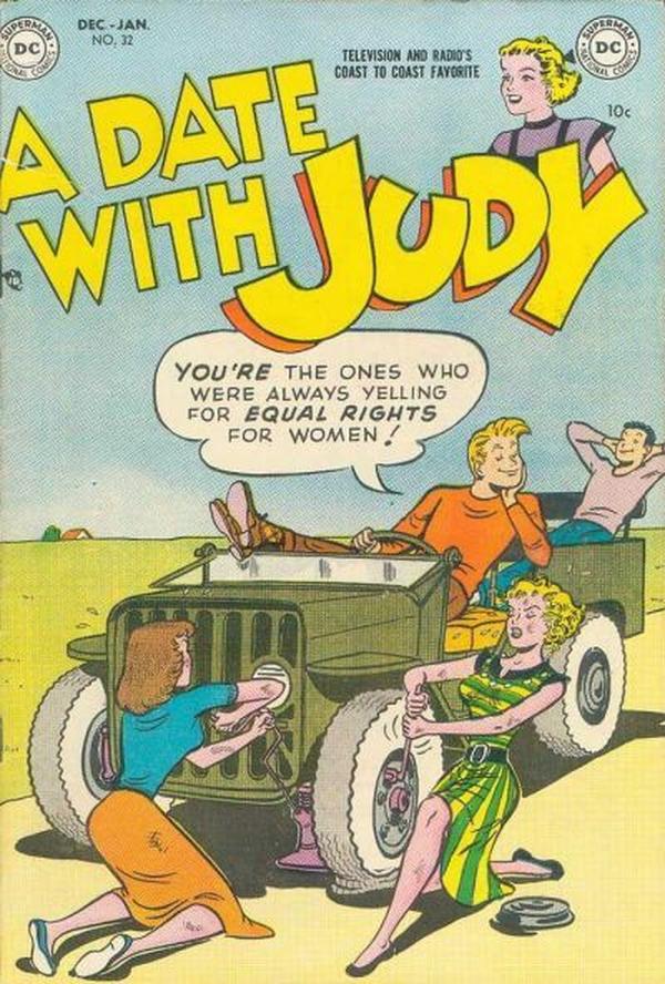 A Date with Judy #32 cover