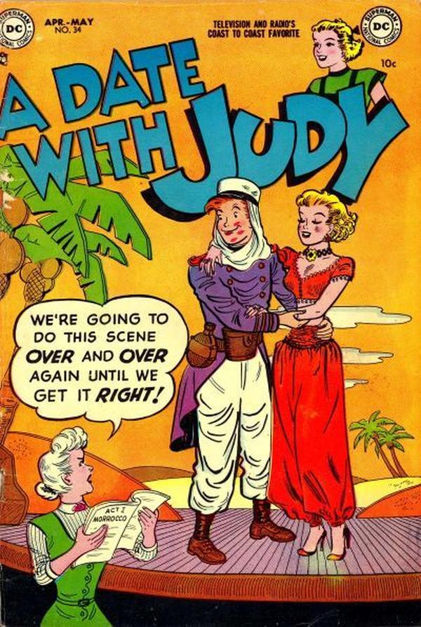 A Date with Judy #34 cover