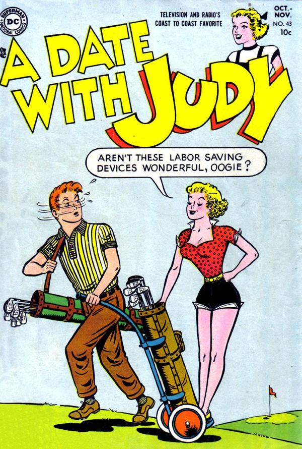 A Date with Judy #43 cover