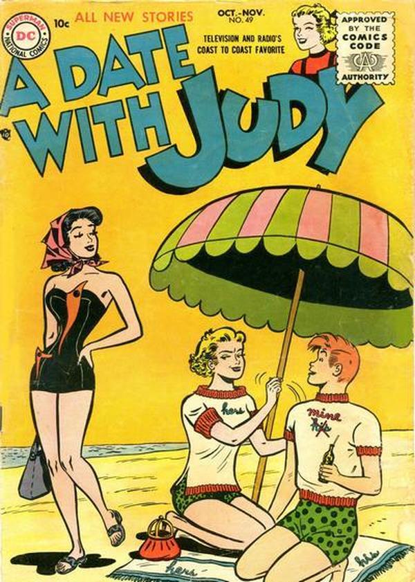 A Date with Judy #49 cover