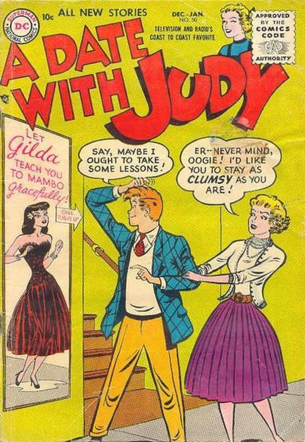 A Date with Judy #50 cover