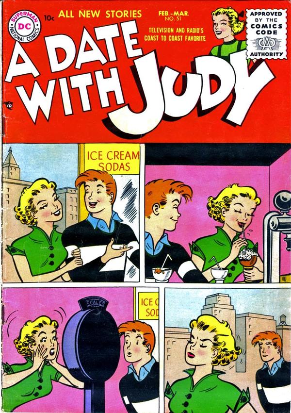A Date with Judy #51 cover