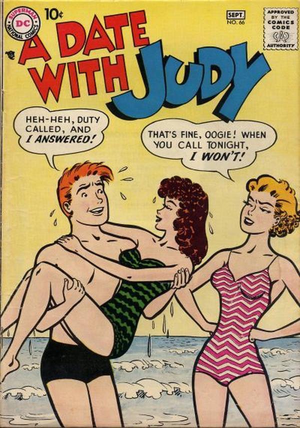 A Date with Judy #66 cover