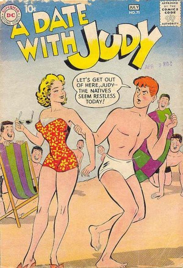 A Date with Judy #71 cover