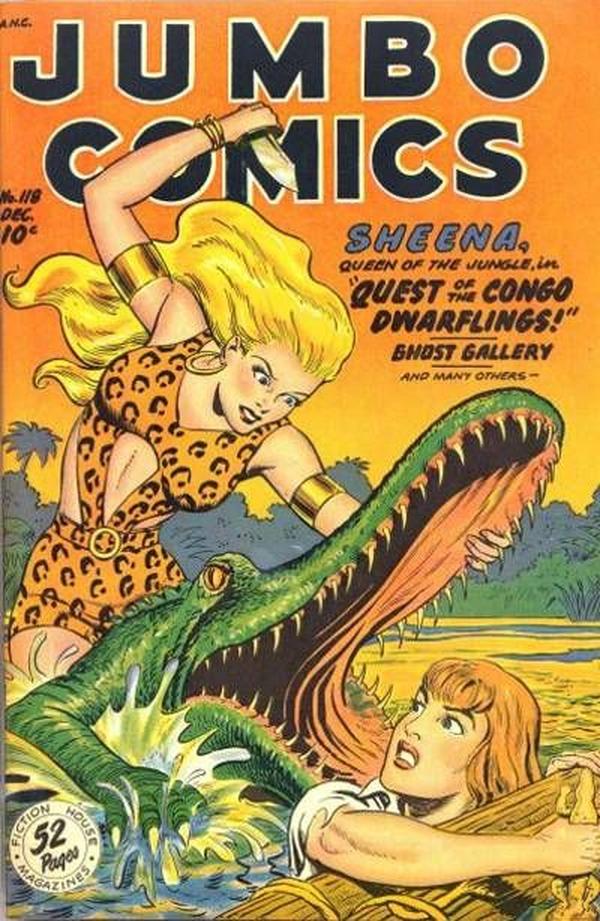 Jumbo Comics #118 cover