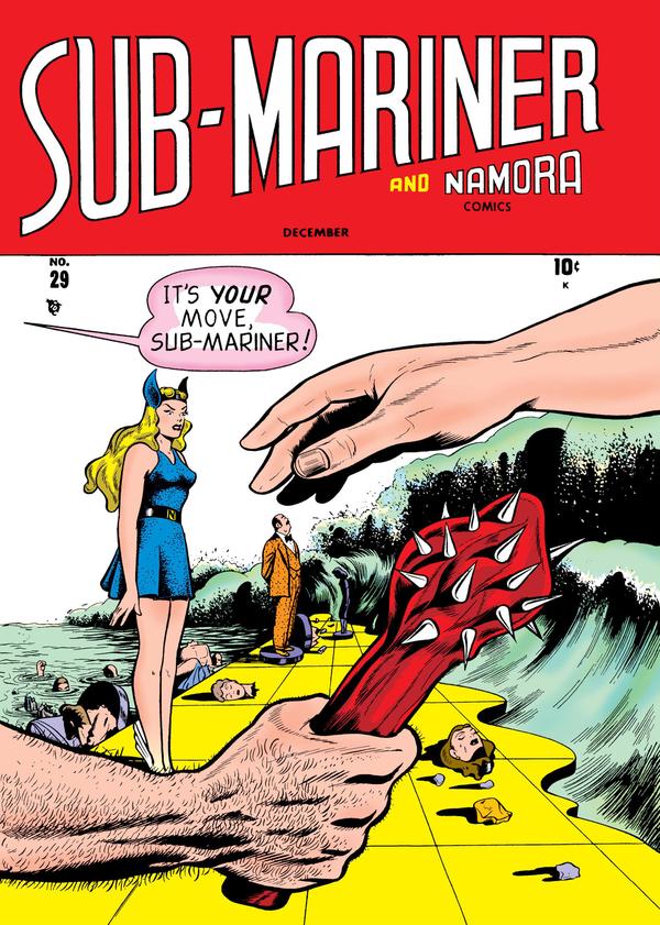 Sub-Mariner Comics #29 cover