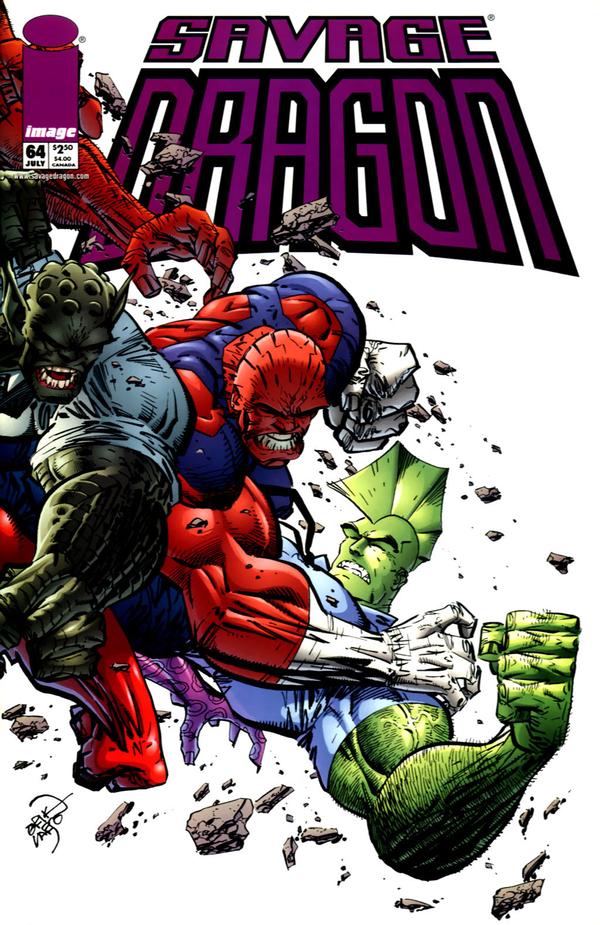 Savage Dragon #64 cover