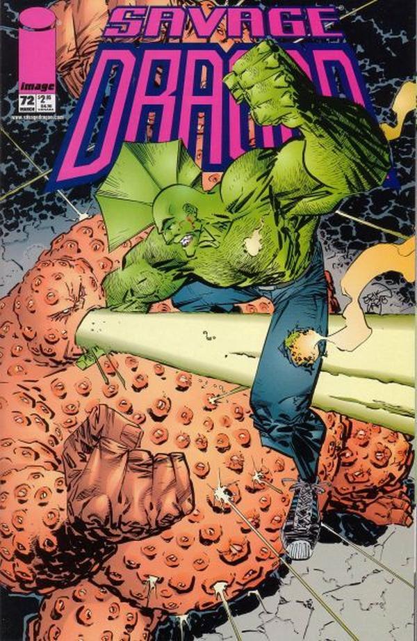 Savage Dragon #72 cover