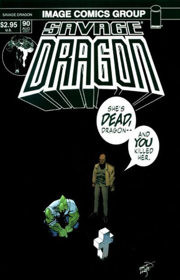 Savage Dragon #90 cover