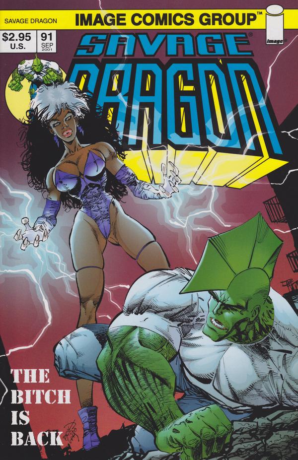 Savage Dragon #91 cover
