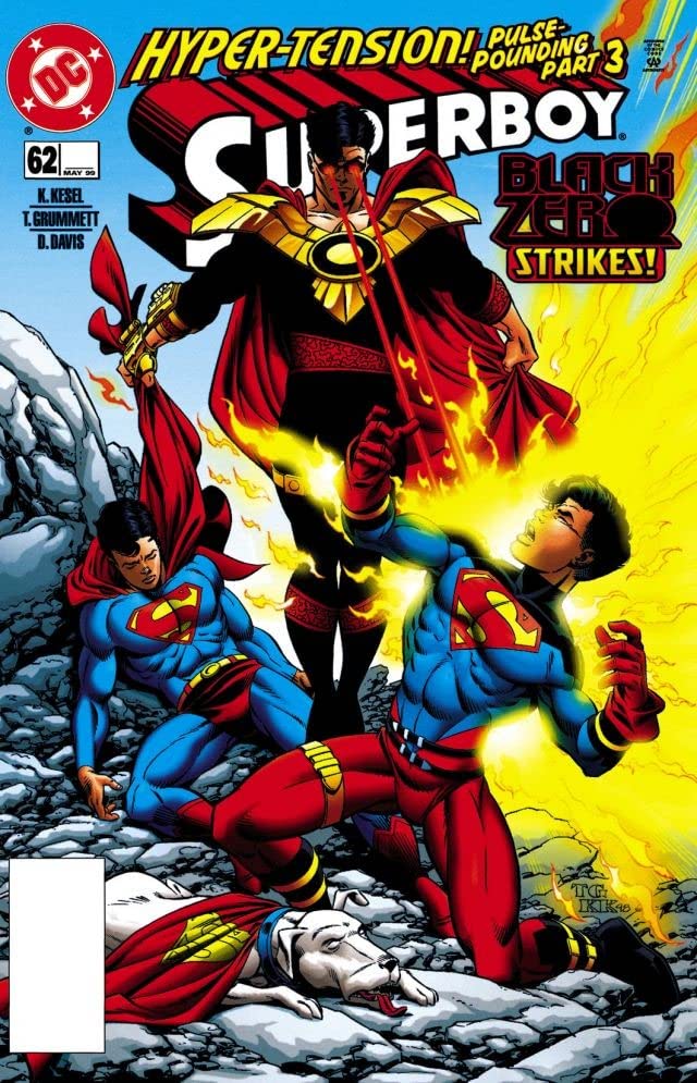 Superboy #62 cover