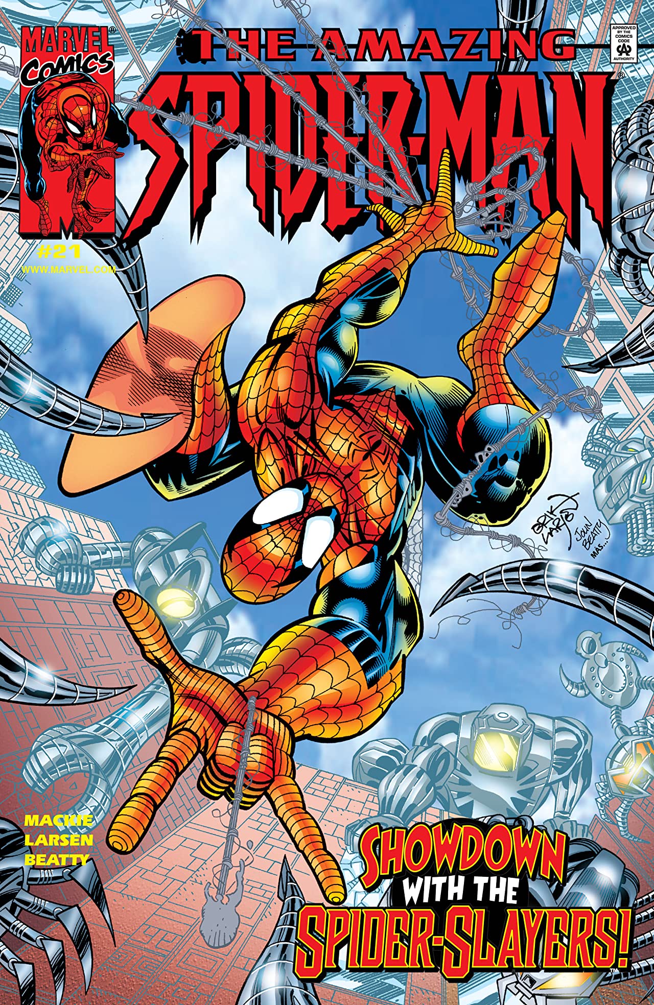 The Amazing Spider-Man #21 cover