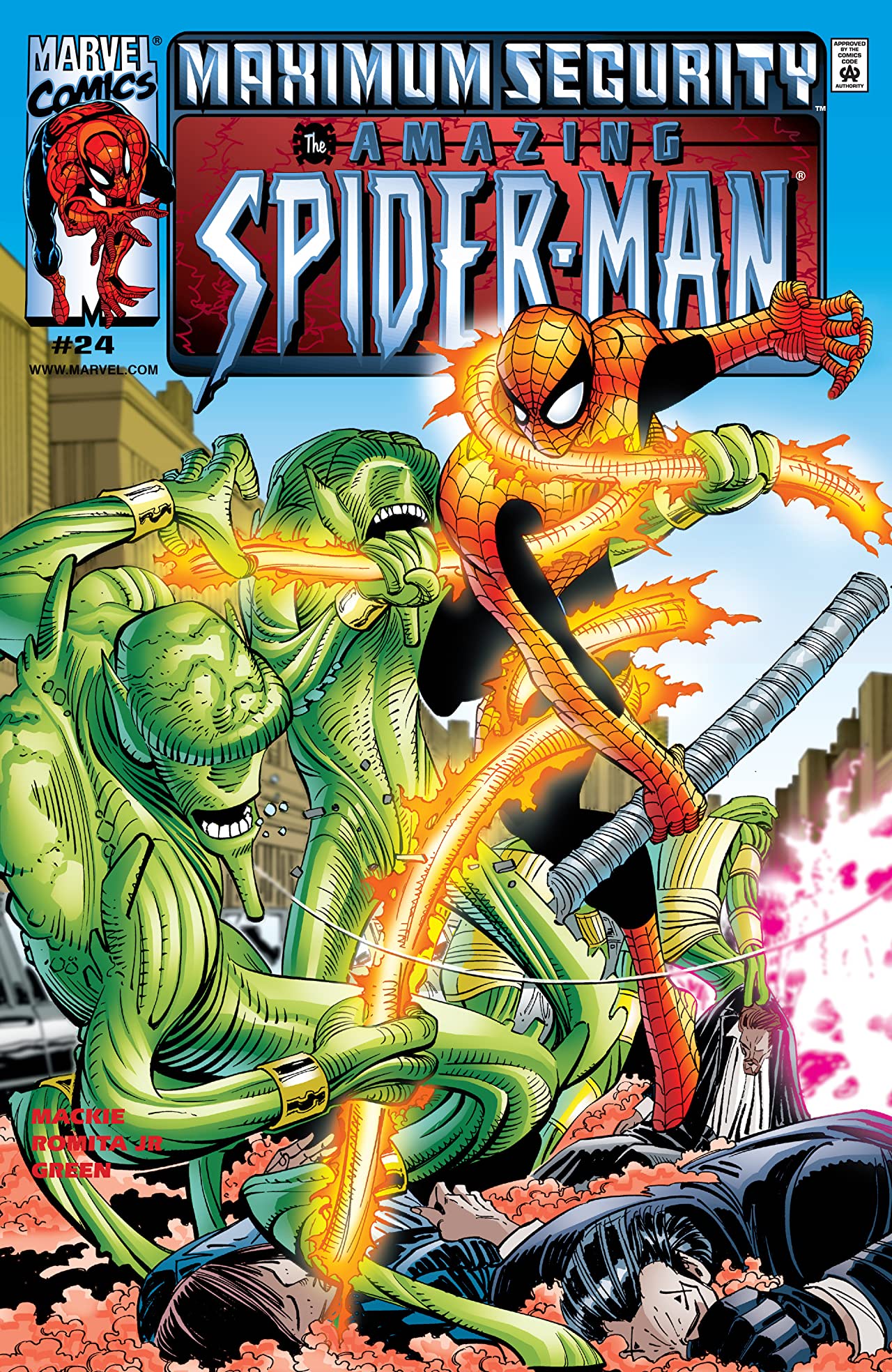 The Amazing Spider-Man #24 cover
